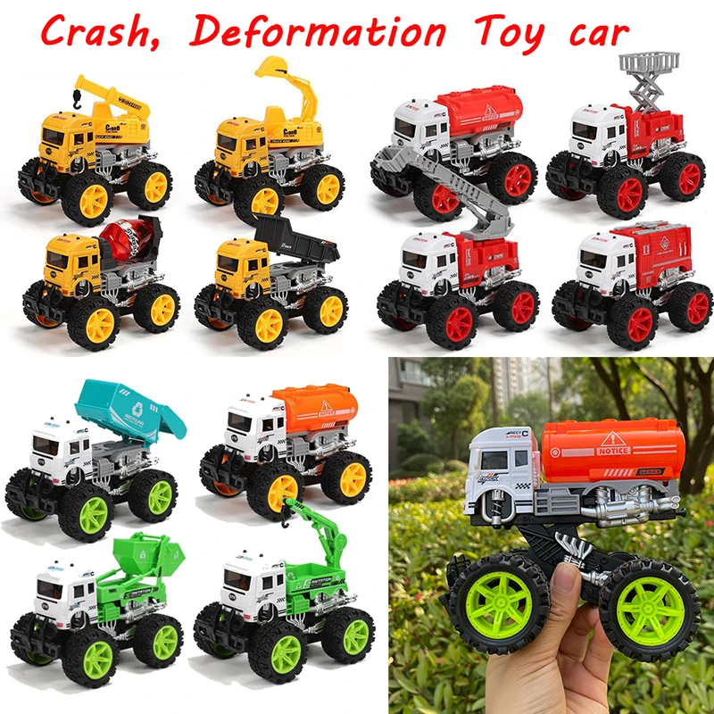 Children's Toy Car Inertia Engineering Car Models Fire Fighting Truck Toys Crash Deformation Car Vehicle Gifts Excavator Tractor
Children's Toy Car Inertia Engineering Car Models Fire Fighting Truck Toys Crash Deformation Car Vehicle Gifts Excavator Tractor