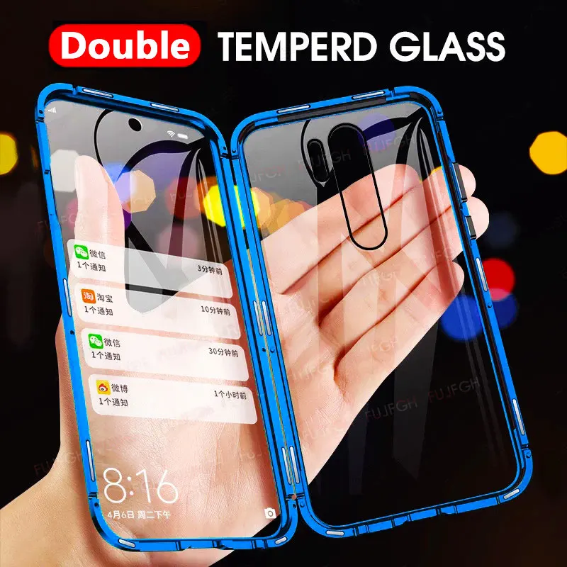 Double Sided Glass Magnetic Case For Xiaomi Redmi Note 9 Pro 9s 8 7 Pro Redmi 8 9 9A K20 Mi 10T Lite 9T Note 10 Pro Magnet Cover
Double Sided Glass Magnetic Case For Xiaomi Redmi Note 9 Pro 9s 8 7 Pro Redmi 8 9 9A K20 Mi 10T Lite 9T Note 10 Pro Magnet Cover