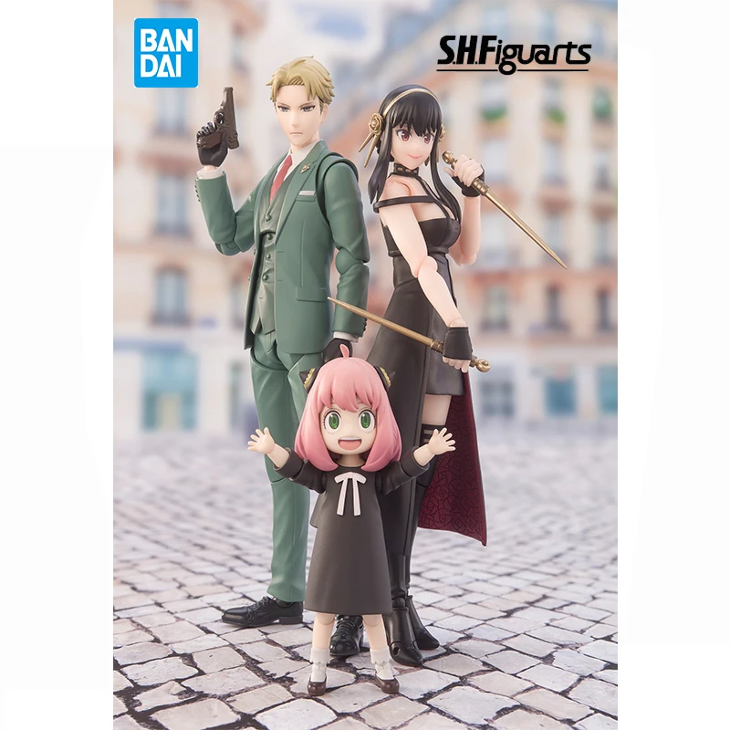 Original BANDAI SHF SPY FAMILY Loid Forger Yor Forger Anya Forger PVC Anime Figure Action Figures Model Toys
Original BANDAI SHF SPY FAMILY Loid Forger Yor Forger Anya Forger PVC Anime Figure Action Figures Model Toys