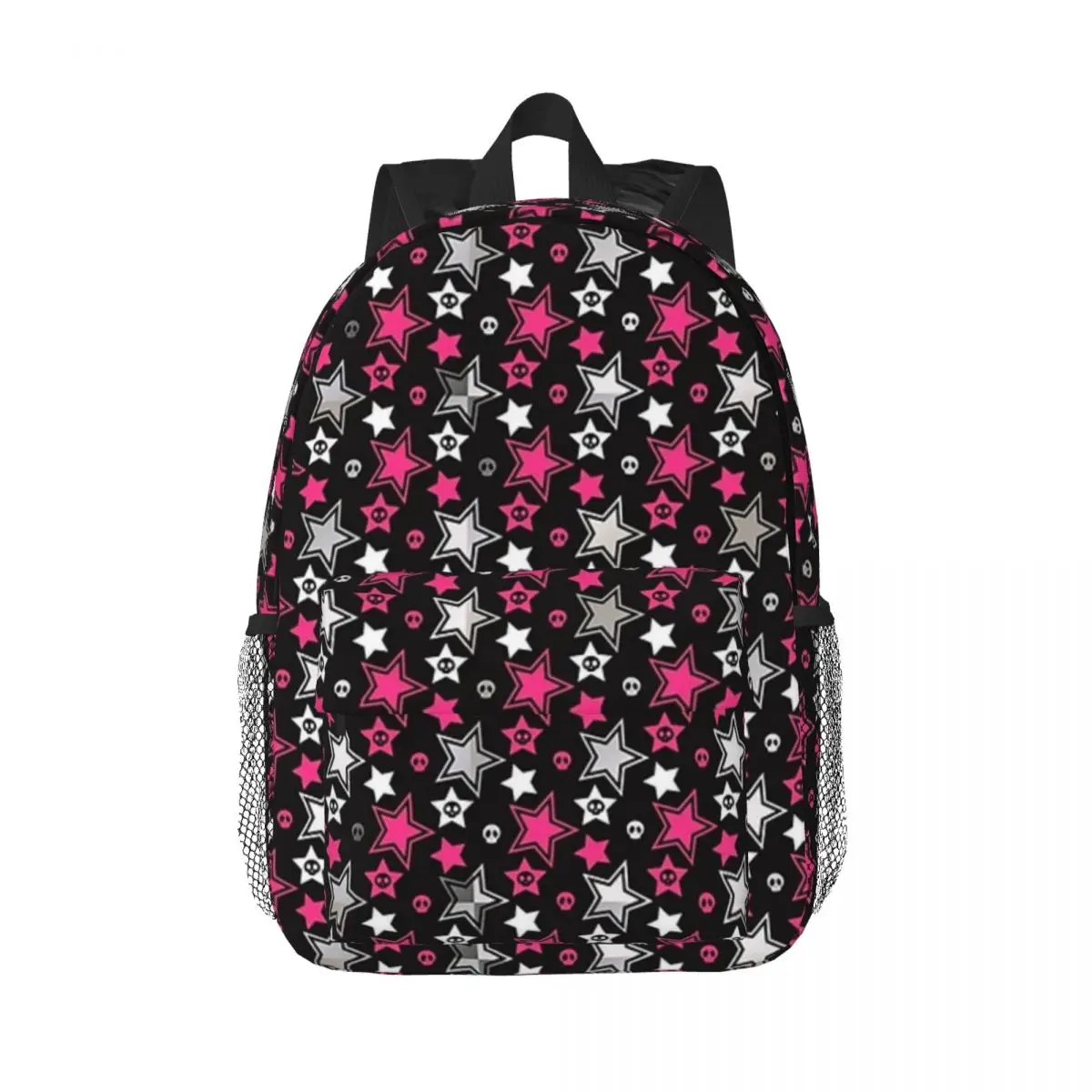 Black And Pink Emoscene Stars Backpack Teenager Bookbag Cartoon Students School Bags Laptop Rucksack Shoulder Bag Large Capacity
Black And Pink Emoscene Stars Backpack Teenager Bookbag Cartoon Students School Bags Laptop Rucksack Shoulder Bag Large Capacity