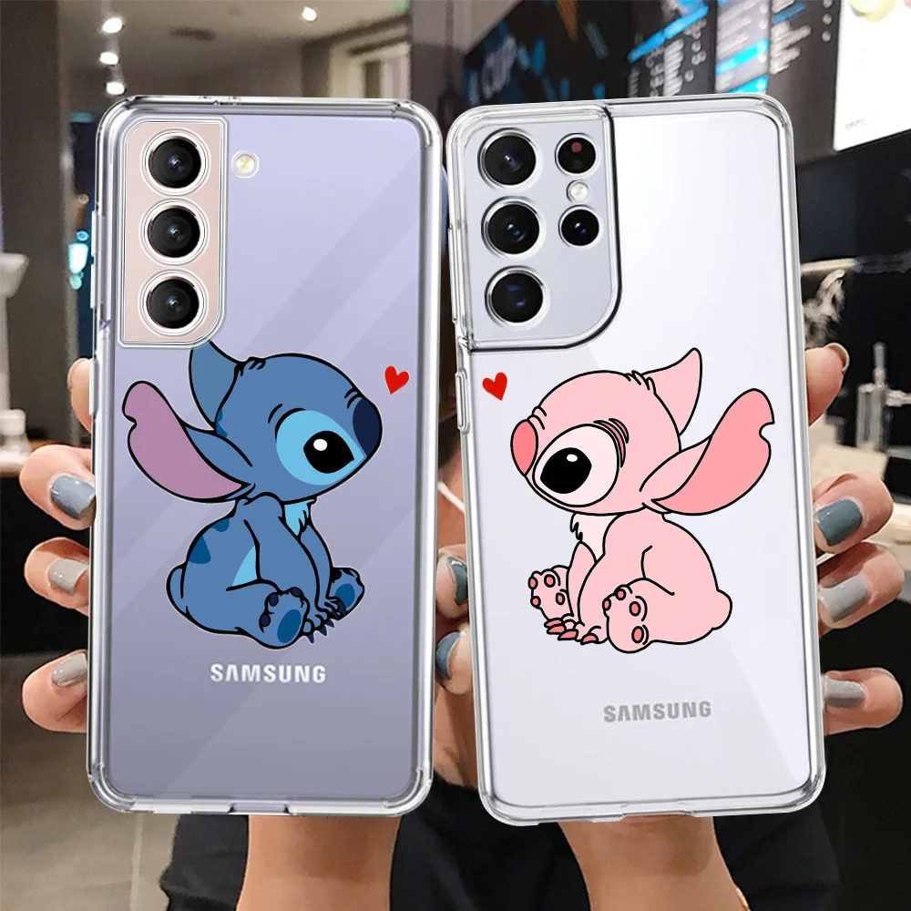 Lovely Stitch Cute Clear Case For Samsung Galaxy S22 S20 FE S21 S10 S9 Plus Note 20 Ultra 10 Lite Transparent Phone Shell
Lovely Stitch Cute Clear Case For Samsung Galaxy S22 S20 FE S21 S10 S9 Plus Note 20 Ultra 10 Lite Transparent Phone Shell
