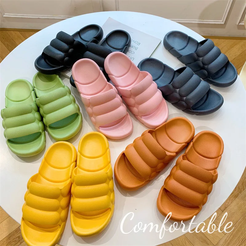 Women Bathroom Home Slippers Unisex Slides Leisure Non-slip Couple Funny Slippers Summer Men Soft Sole PVC Indoor Shoes
Women Bathroom Home Slippers Unisex Slides Leisure Non-slip Couple Funny Slippers Summer Men Soft Sole PVC Indoor Shoes