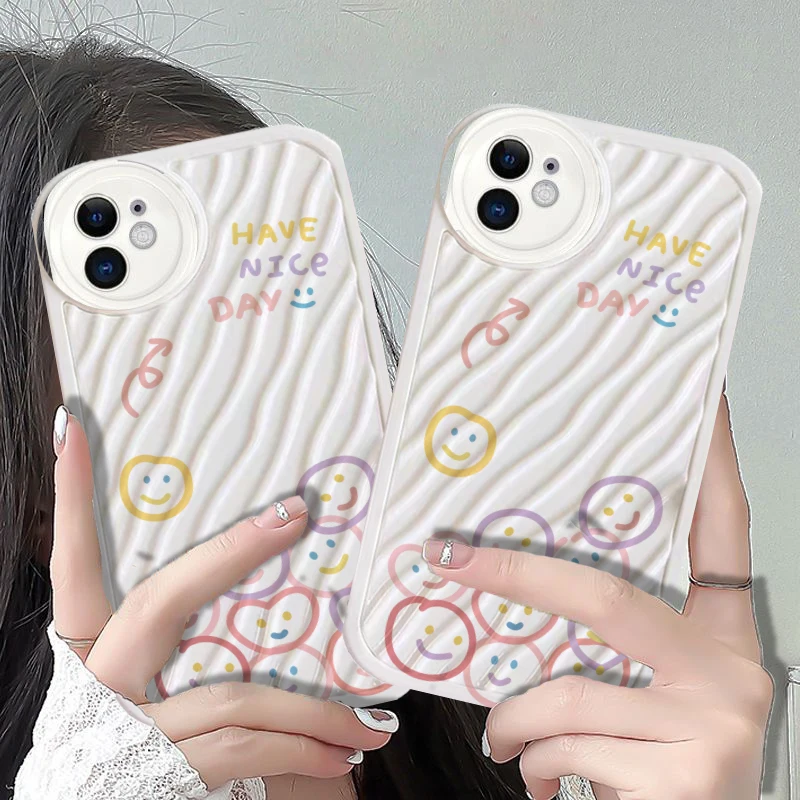 Water Ripple English Smiley Face Phone Case For iPhone 14 13 12 11 Pro Max Mini XS Max X XR 8 Plus SE2 SE3 Protection Back Cover
Water Ripple English Smiley Face Phone Case For iPhone 14 13 12 11 Pro Max Mini XS Max X XR 8 Plus SE2 SE3 Protection Back Cover