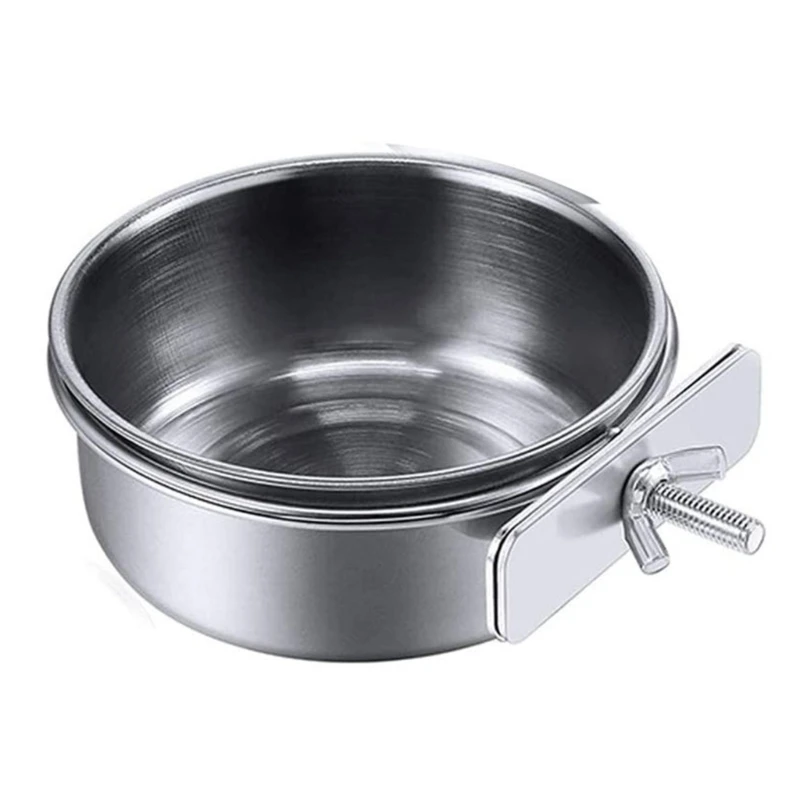 Bird Feeder Bowls for Cage Stainless Steel Dish Parrot Food Bowl Feeding Cup Clamp Holder for Small Pets
Bird Feeder Bowls for Cage Stainless Steel Dish Parrot Food Bowl Feeding Cup Clamp Holder for Small Pets