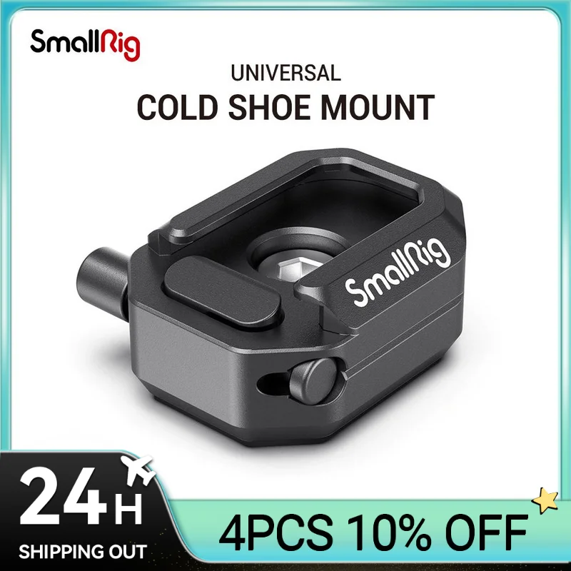 SmallRig многофункциональное крепление для холодного башмака с защитным релизом 2797
SmallRig многофункциональное крепление для холодного башмака с защитным релизом 2797