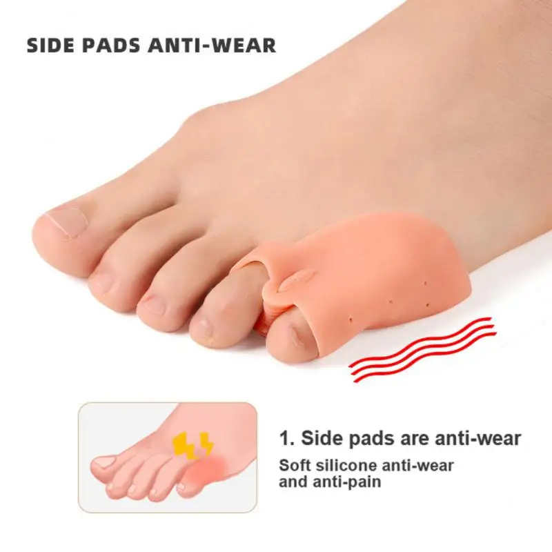 2pcs Silicone Gel Bunion Toe Corrector Orthotic Straightener Separator Foot Care Orthopedic Supplies Silica Gel None Electric
2pcs Silicone Gel Bunion Toe Corrector Orthotic Straightener Separator Foot Care Orthopedic Supplies Silica Gel None Electric