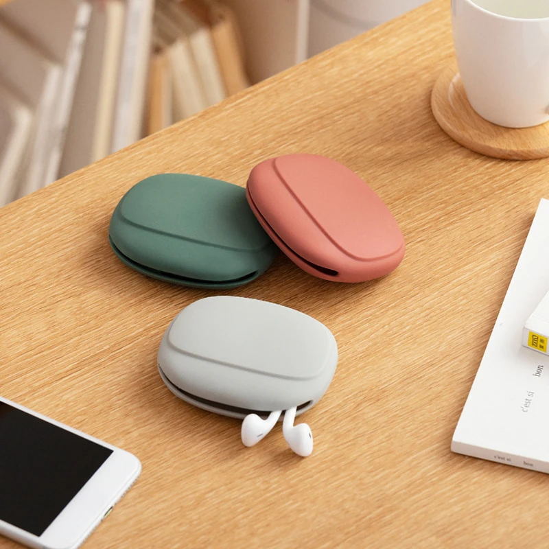 Headphone Storage Box Silicone Earphone Data Cable U Disk Organizer Cute Coins Purse Case Bag Home Travel Business Trip
Headphone Storage Box Silicone Earphone Data Cable U Disk Organizer Cute Coins Purse Case Bag Home Travel Business Trip