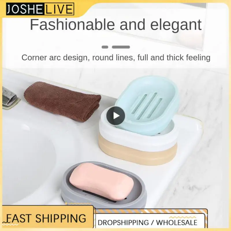 1~10PCS Oval Transparent Double-layer Plastic Soap Box Household Bathroom Drain Soap Tray Soap Holder
1~10PCS Oval Transparent Double-layer Plastic Soap Box Household Bathroom Drain Soap Tray Soap Holder