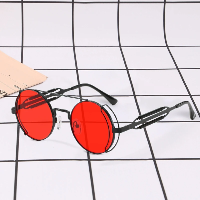 Anime Punks Game SunGlasses Round Frame for Girl Boys Adult Metal Red Glasses Punk Style Women Men Sunglasses Toy for Kids Gifts
Anime Punks Game SunGlasses Round Frame for Girl Boys Adult Metal Red Glasses Punk Style Women Men Sunglasses Toy for Kids Gifts