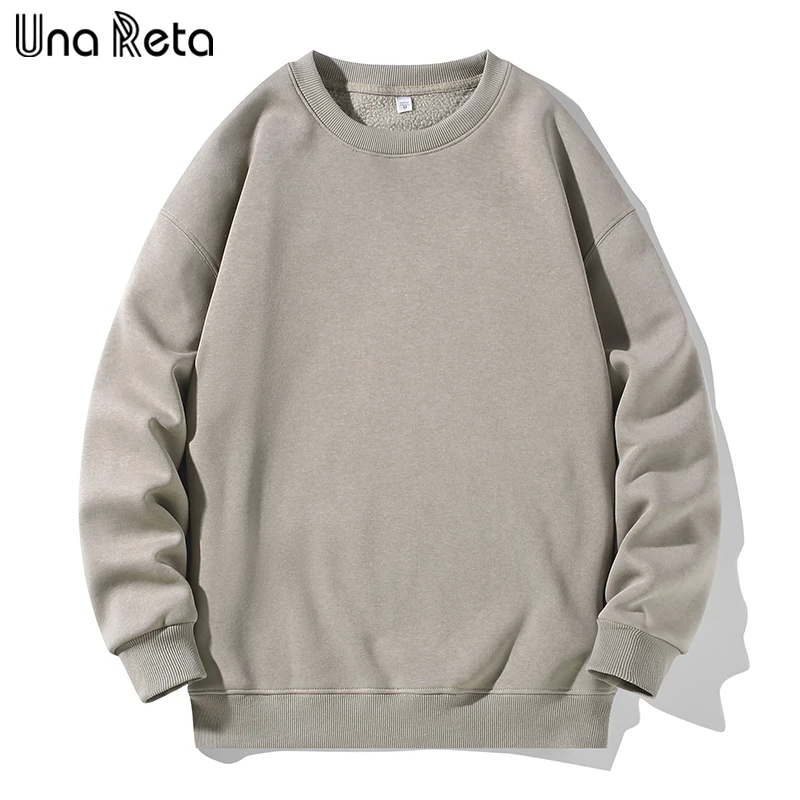 Una Reta Solid Sweatshirt Men Streetwear Hip Hop Loose Pullover Tops Tracksuit Harajuku Plus Velvet Unisex Sweatshirts
Una Reta Solid Sweatshirt Men Streetwear Hip Hop Loose Pullover Tops Tracksuit Harajuku Plus Velvet Unisex Sweatshirts