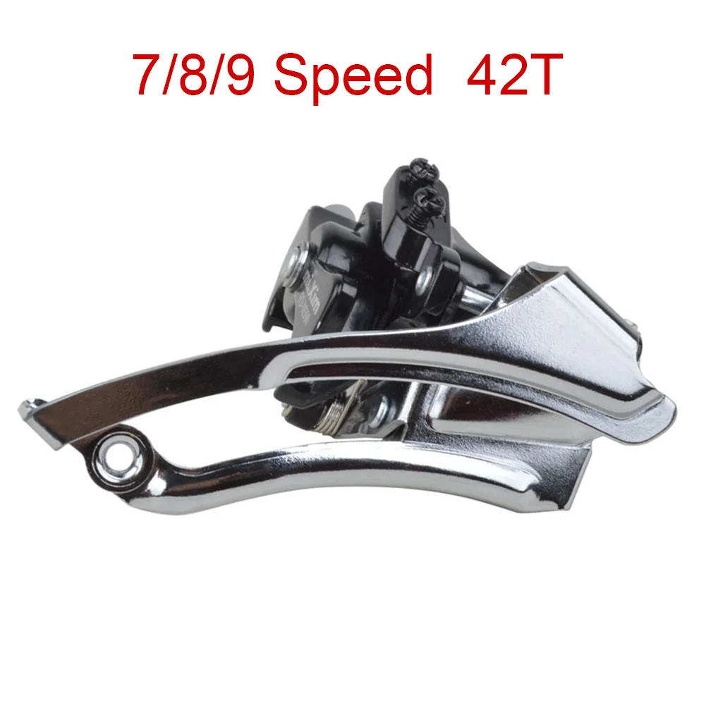 FD-M300 Front Derailleur Trip 8/7/9 Speed MTB Bike 42T Universal New Aluminum Alloy Speed Front Derailleur 15x6cm Bike Accs
FD-M300 Front Derailleur Trip 8/7/9 Speed MTB Bike 42T Universal New Aluminum Alloy Speed Front Derailleur 15x6cm Bike Accs