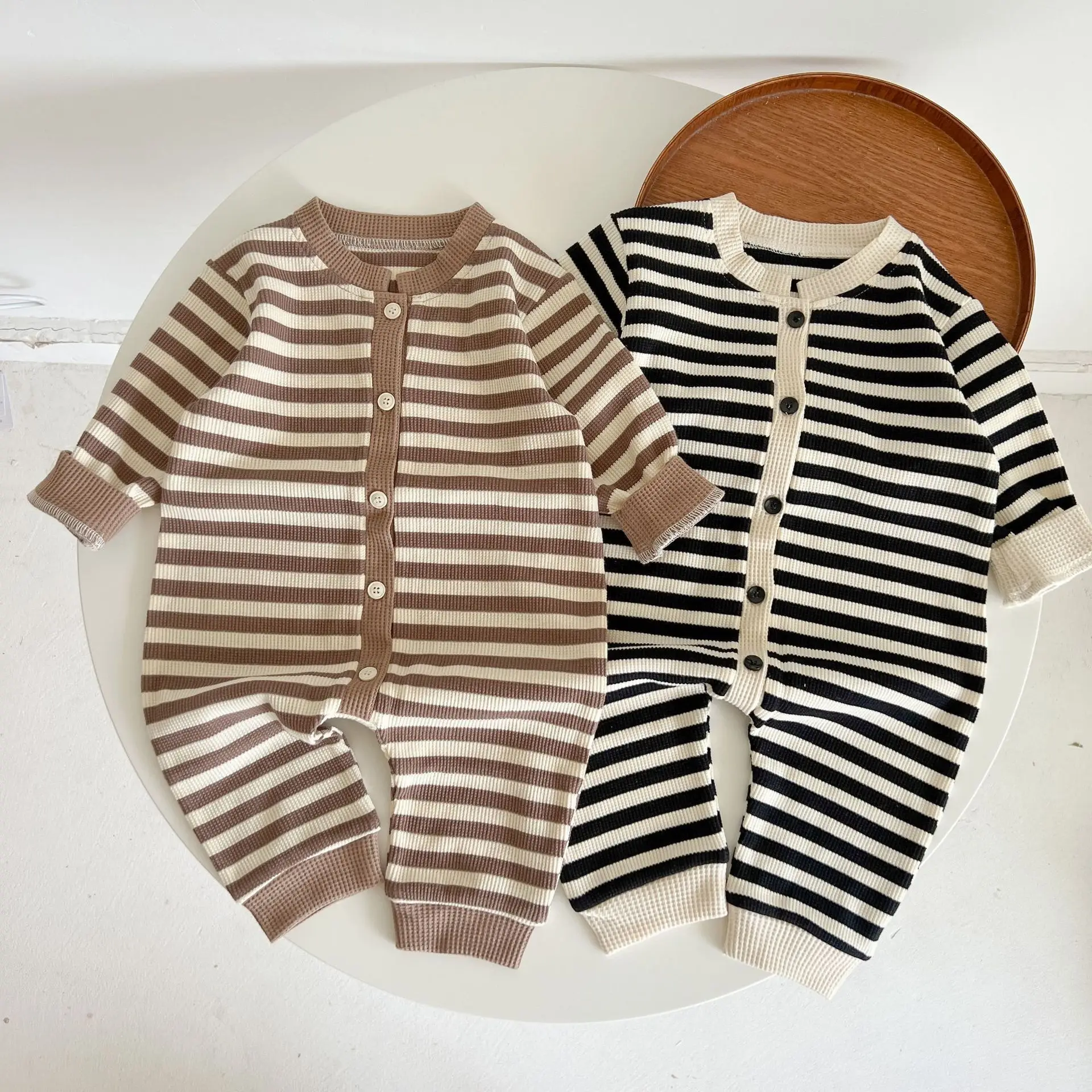2022 New Baby Long Sleeve Striped Romper Newborn Cotton Comfortable Clothes Boy Girls Infant Casual Jumpsuit Autumn Baby Onesie
2022 New Baby Long Sleeve Striped Romper Newborn Cotton Comfortable Clothes Boy Girls Infant Casual Jumpsuit Autumn Baby Onesie