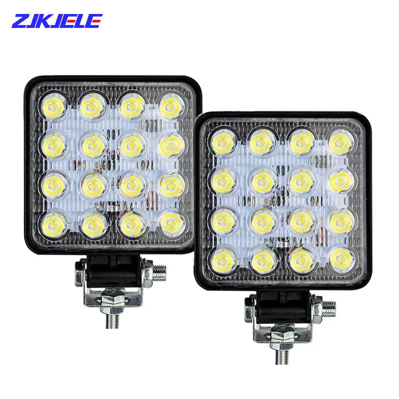 2Pcs Car LED Bar Worklight 48W Offroad Work Light 12V/24V Auto Light Fog Lamp off road 4x4 LED Tractor Spotlight for Truck
2Pcs Car LED Bar Worklight 48W Offroad Work Light 12V/24V Auto Light Fog Lamp off road 4x4 LED Tractor Spotlight for Truck