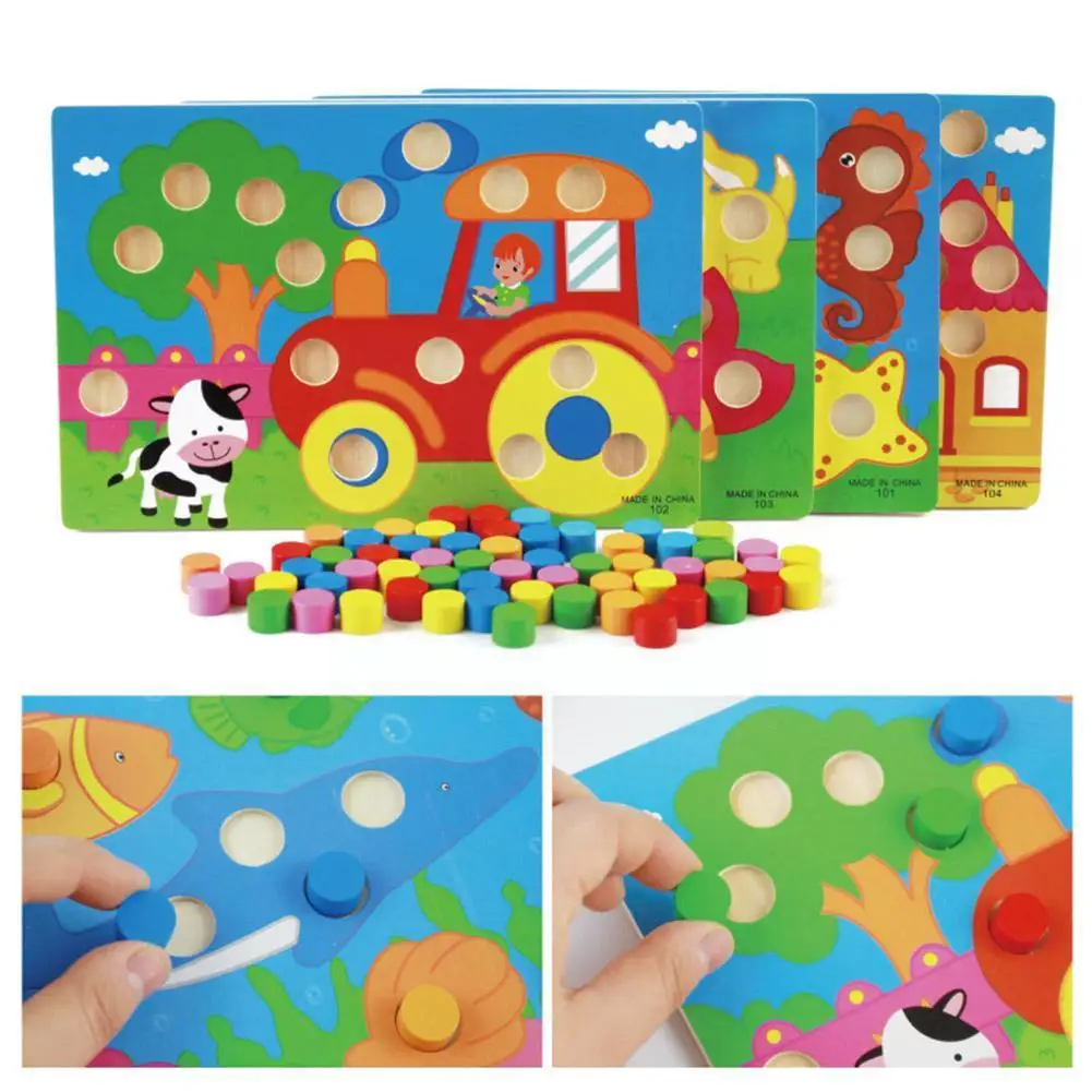 3D Wooden Puzzle Toy Baby Toys Wood Cartoon Animal Puzzles Game Color Matching Kids Early Educational Toys For Children Gif L5C3
3D Wooden Puzzle Toy Baby Toys Wood Cartoon Animal Puzzles Game Color Matching Kids Early Educational Toys For Children Gif L5C3