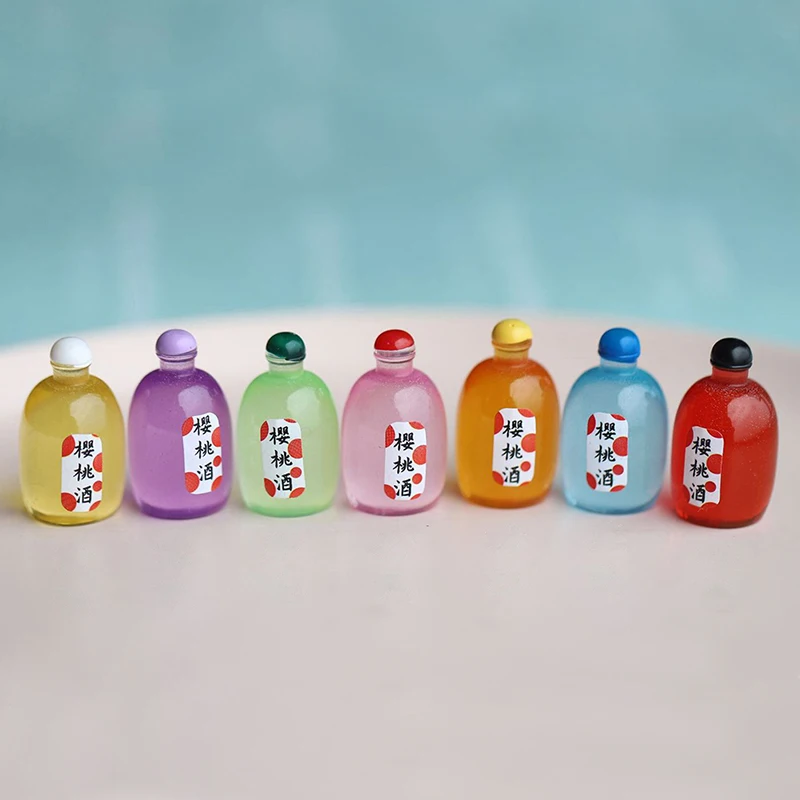 10Pcs 1:12 Dollhouse Miniature Resin Wine Bottles Mini Cherry Wine Fruit Wine Bottle Kitchen Food Dollhouse House Accessories
10Pcs 1:12 Dollhouse Miniature Resin Wine Bottles Mini Cherry Wine Fruit Wine Bottle Kitchen Food Dollhouse House Accessories