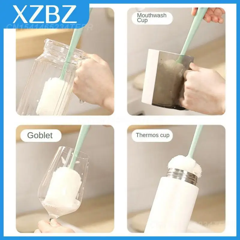 Pp Polyurethane Nylon No Dead Angle Milk Bottle Brush Hung Design Long Handle Brush Sponge Small Brush Cleaning Brushes 1pcs
Pp Polyurethane Nylon No Dead Angle Milk Bottle Brush Hung Design Long Handle Brush Sponge Small Brush Cleaning Brushes 1pcs