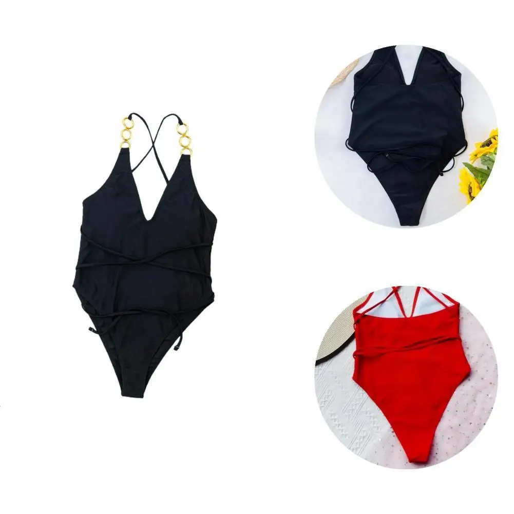 Beachwear Fashion Waist Lace-up Girls Bodysuit Swimwear One Piece Bodysuit Swimsuit Push Up for Water Activity
Beachwear Fashion Waist Lace-up Girls Bodysuit Swimwear One Piece Bodysuit Swimsuit Push Up for Water Activity