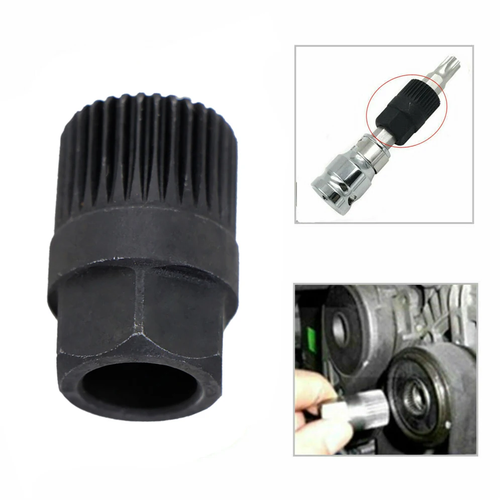 Alternator 33 Tooth Clutch Free Wheel Pulley Removal Tool For V-Belt Pulley Car Accessories Replacement Carbon Brushes
Alternator 33 Tooth Clutch Free Wheel Pulley Removal Tool For V-Belt Pulley Car Accessories Replacement Carbon Brushes