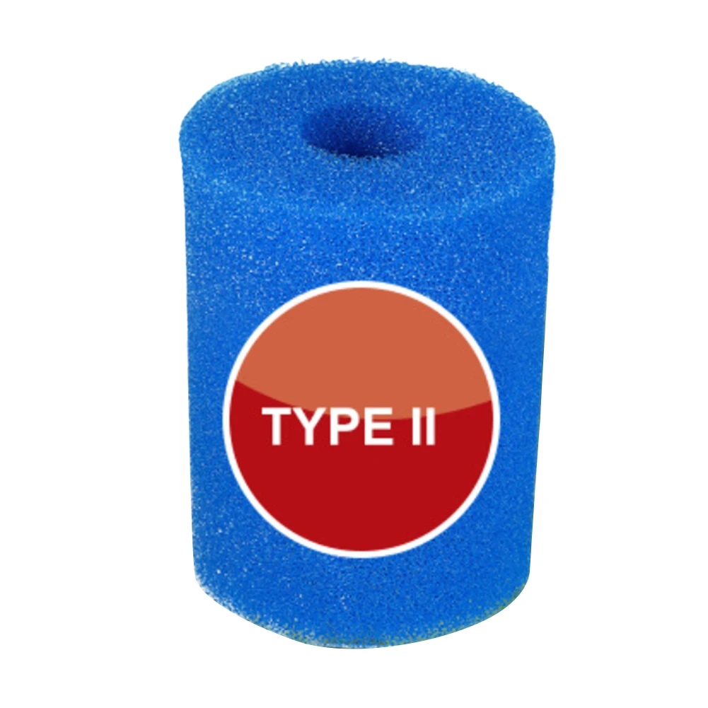 For Intex Type I/II/VI/D Washable Reusable Swimming Pool Filter Foam Sponge Blue Outdoor Tubs Parts Accessories
For Intex Type I/II/VI/D Washable Reusable Swimming Pool Filter Foam Sponge Blue Outdoor Tubs Parts Accessories