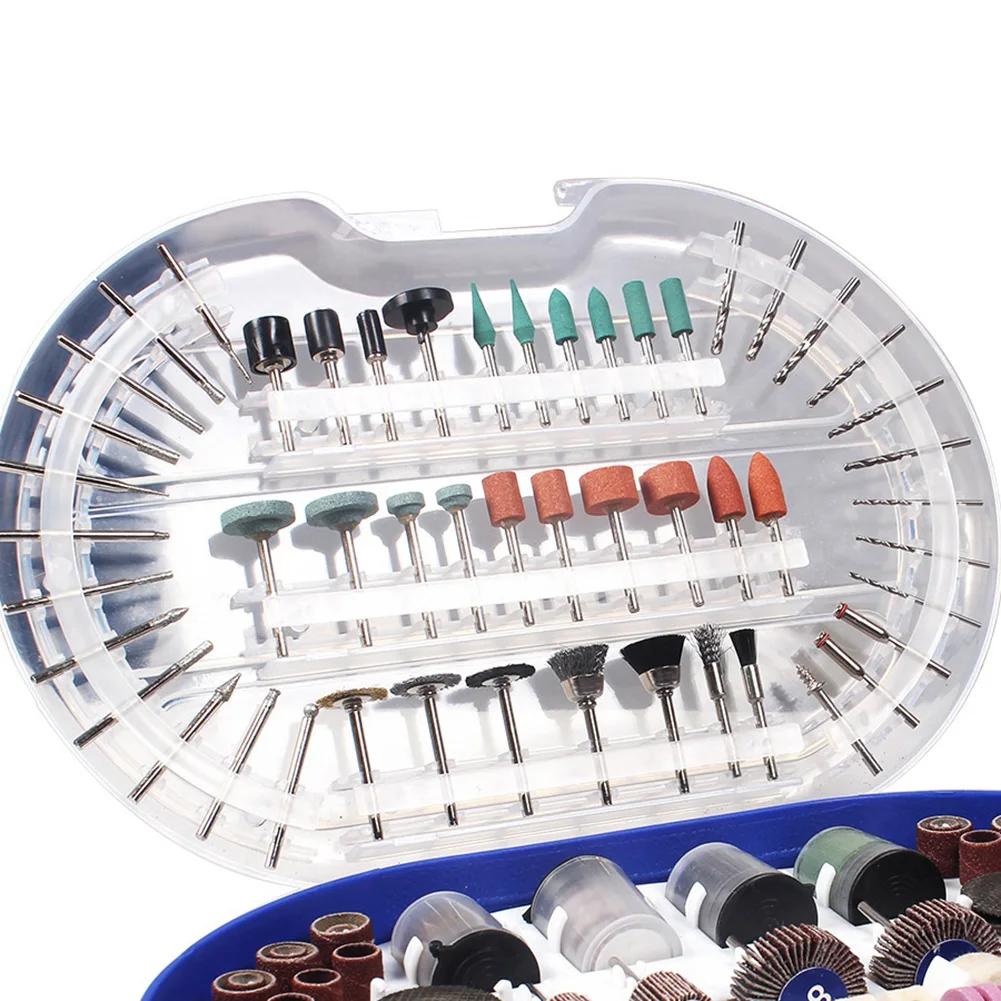 276pcs Rotary Tool Accessories Electric Drill Bit Grinding Heads For Polishing Wood Glass Ceramic Tile Plastic Abrasive Tools
276pcs Rotary Tool Accessories Electric Drill Bit Grinding Heads For Polishing Wood Glass Ceramic Tile Plastic Abrasive Tools