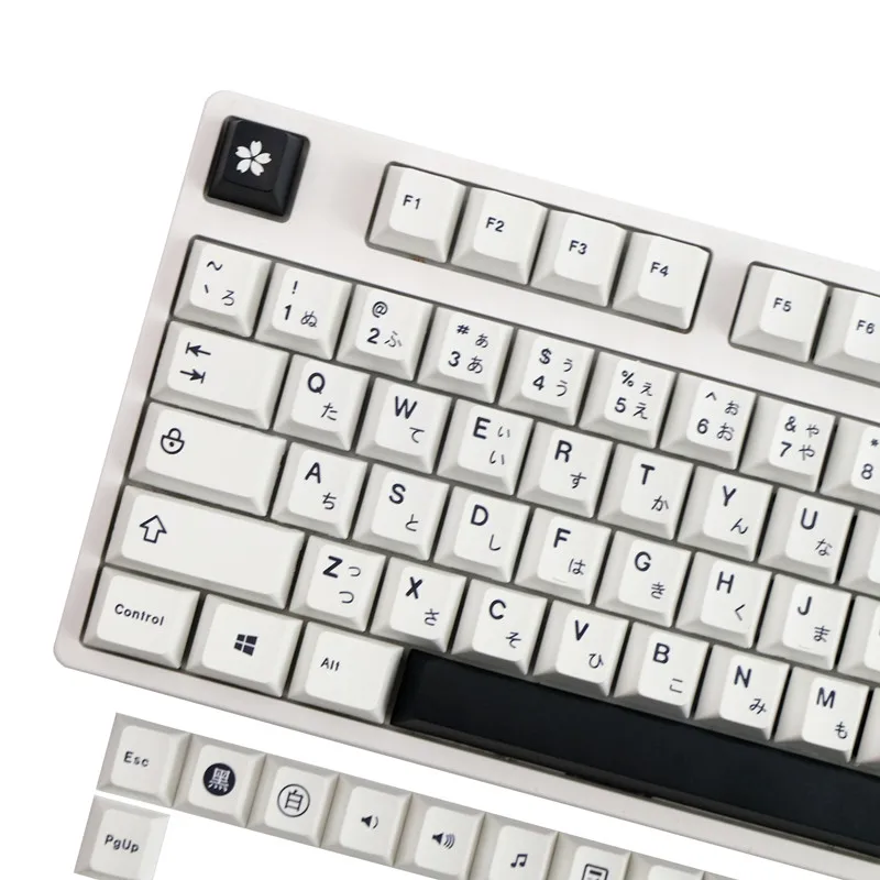 Minimalist White Black Japanese PBT keycaps For Gaming Mechanical keyboard Mx Switch Cherry Profile keycap Personalizadas Custom
Minimalist White Black Japanese PBT keycaps For Gaming Mechanical keyboard Mx Switch Cherry Profile keycap Personalizadas Custom