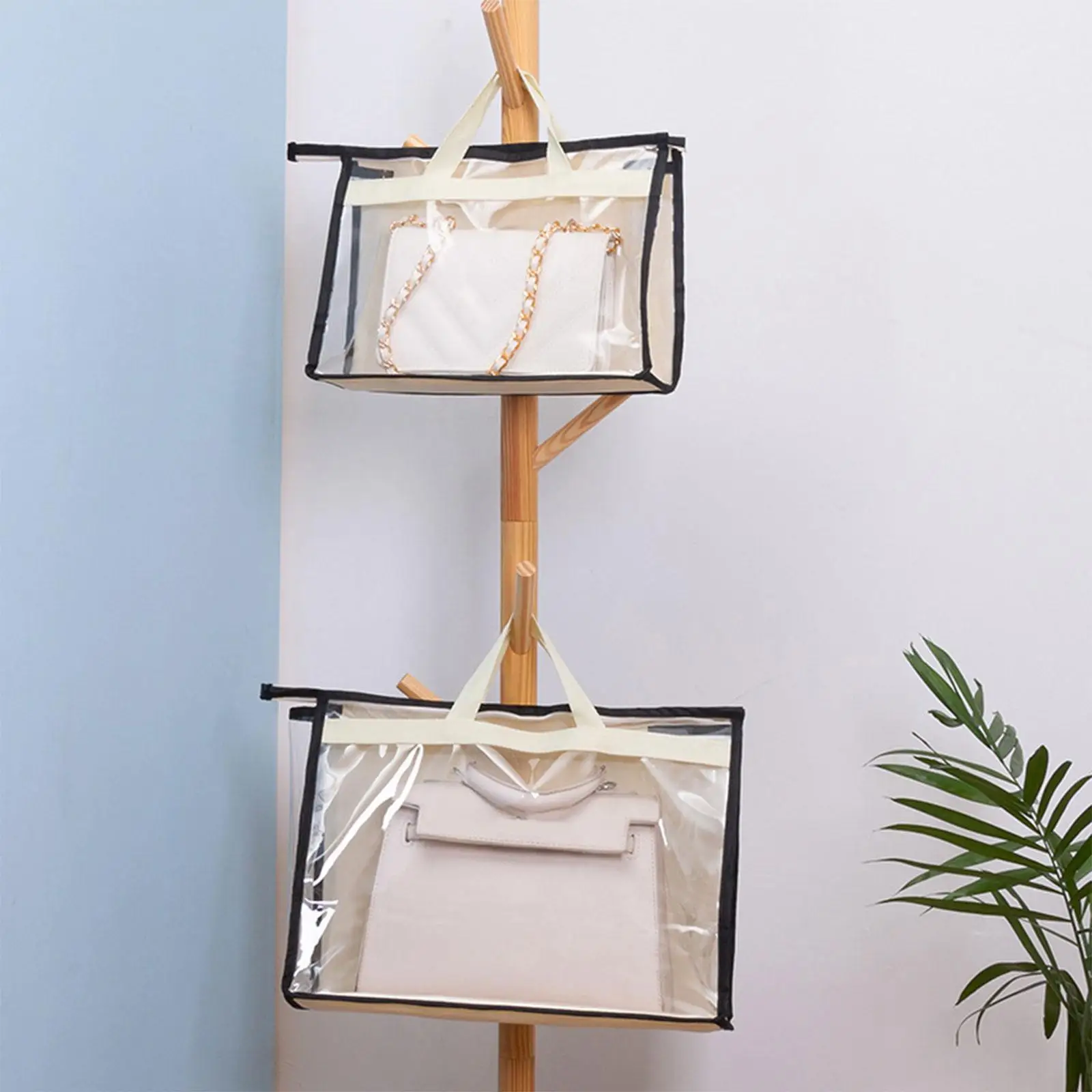 Set of 5 Transparent Handbag Storage Bag Purse Storage Dustproof Hanging Storage Bag Organizer 5 Sizes for Closet Shelf Wardrobe
Set of 5 Transparent Handbag Storage Bag Purse Storage Dustproof Hanging Storage Bag Organizer 5 Sizes for Closet Shelf Wardrobe