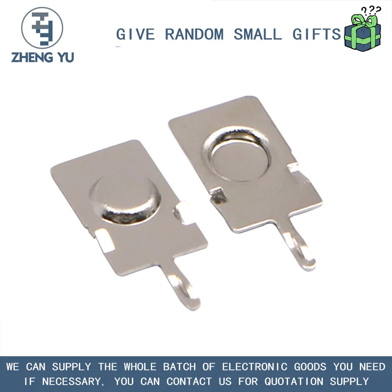 BATTERY SPRING PLATE AAA 7 COPPER BASE NICKEL-PLATED BATTERY CONNECTION PLATE BC-1075P
BATTERY SPRING PLATE AAA 7 COPPER BASE NICKEL-PLATED BATTERY CONNECTION PLATE BC-1075P