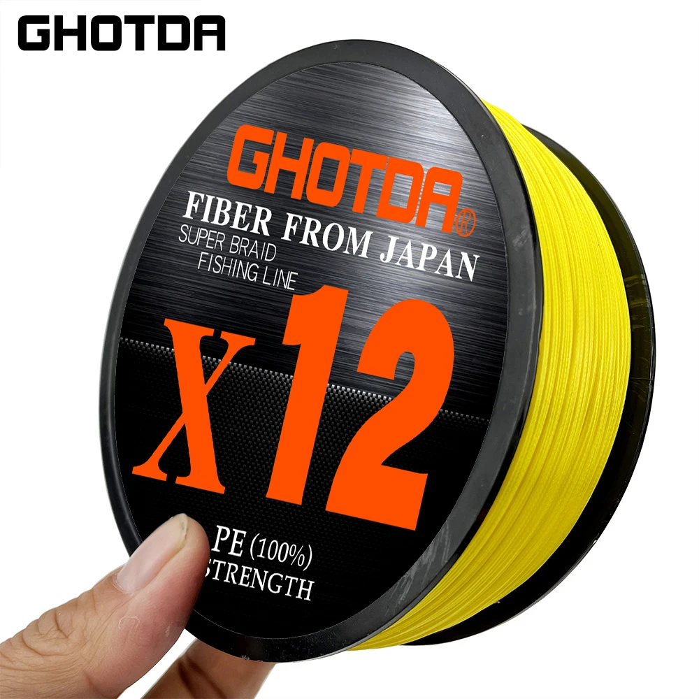 12 Strands 100M PE Braided Multifilament Fishing Line Japan Multicolour Weave Fishing Line Extreme Super Strong
12 Strands 100M PE Braided Multifilament Fishing Line Japan Multicolour Weave Fishing Line Extreme Super Strong