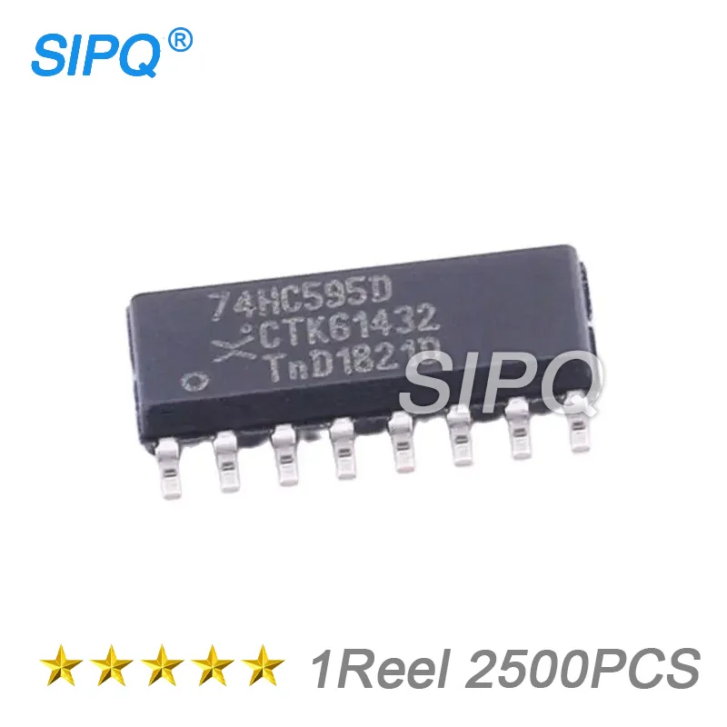 1 Катушка 2500 шт./лот 74HC595D,118 74HC595D SOP-16 совершенно новый и оригинальный Стандартный товар
1 Катушка 2500 шт./лот 74HC595D,118 74HC595D SOP-16 совершенно новый и оригинальный Стандартный товар