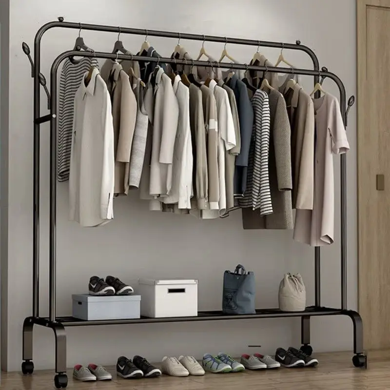 Thickened Clothes Rack Garment Bedroom Non-slip Indoor Balcony Night Market Sales Coat Hangers Shoes Bags Storage Drying Shelf
Thickened Clothes Rack Garment Bedroom Non-slip Indoor Balcony Night Market Sales Coat Hangers Shoes Bags Storage Drying Shelf