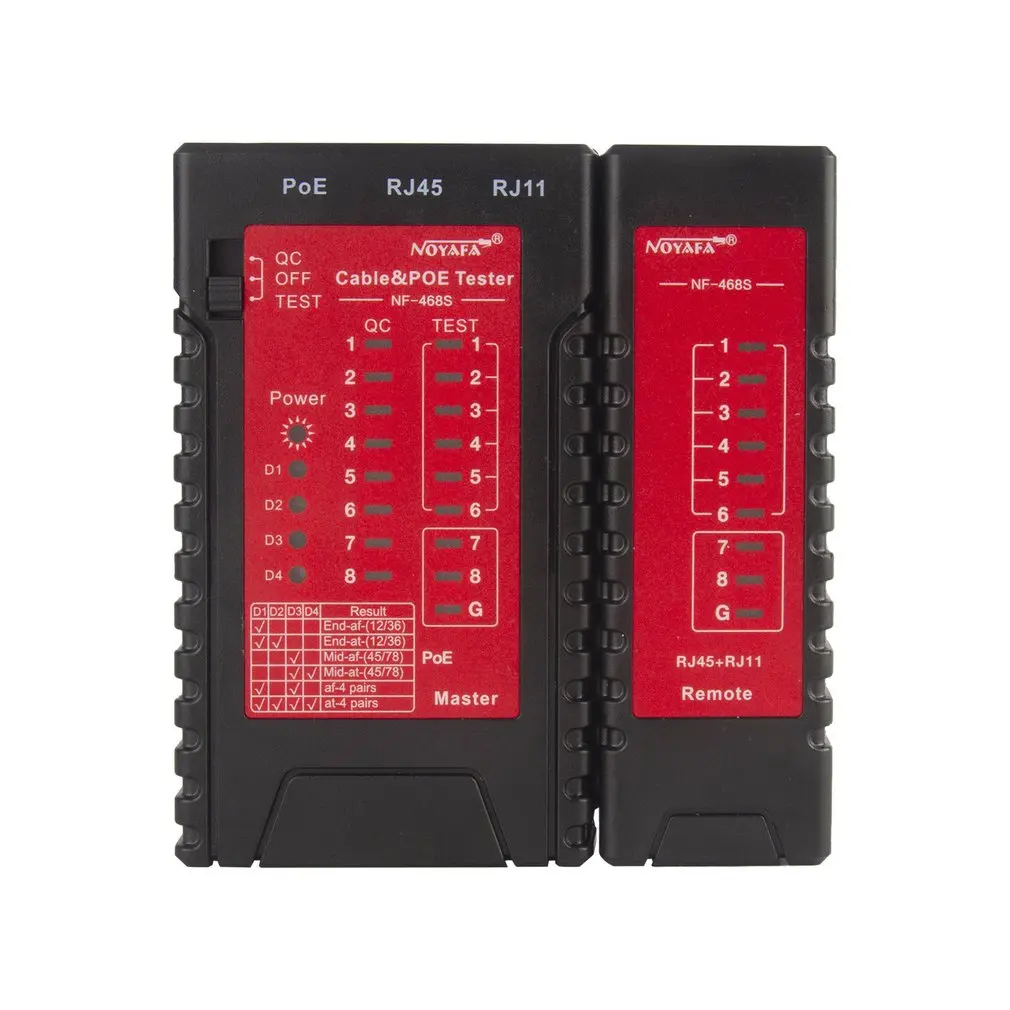 Cable Tester Tracker LAN Car Network LED Tester Ethernet Phone Line Tester Continuity Check Tool
Cable Tester Tracker LAN Car Network LED Tester Ethernet Phone Line Tester Continuity Check Tool