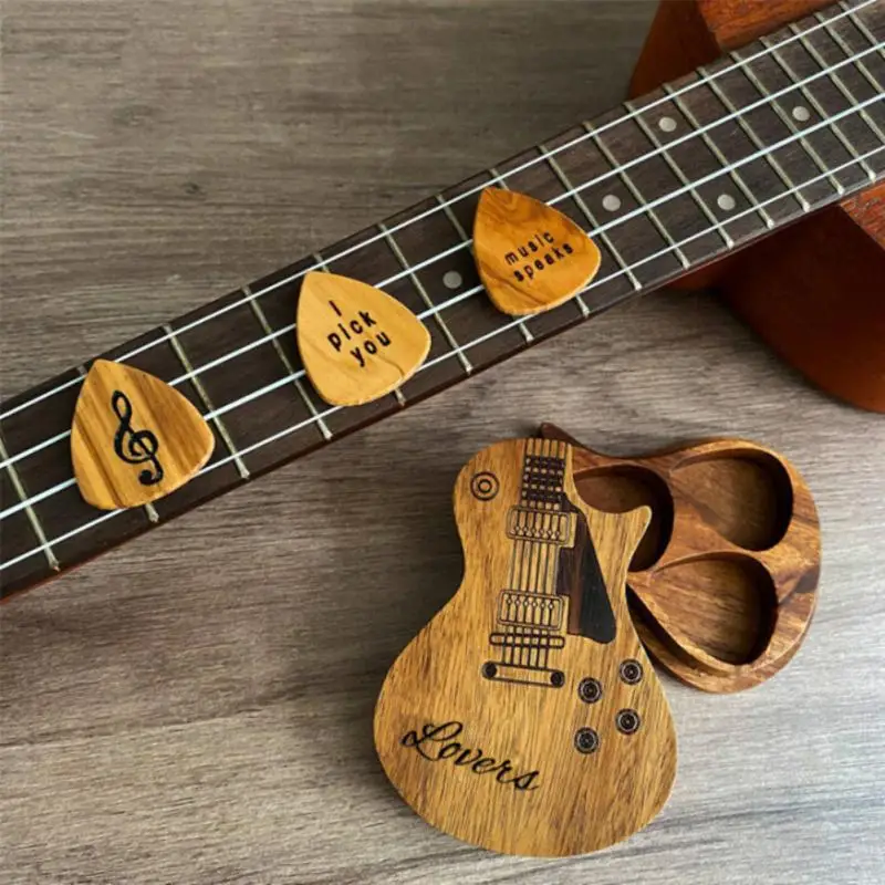 3pcs Wood Acoustic Guitar Pick Electric Bass Plectrum Hearted Shape Pick Guitar Guitarra Accessories Stringed Musical Instrument
3pcs Wood Acoustic Guitar Pick Electric Bass Plectrum Hearted Shape Pick Guitar Guitarra Accessories Stringed Musical Instrument