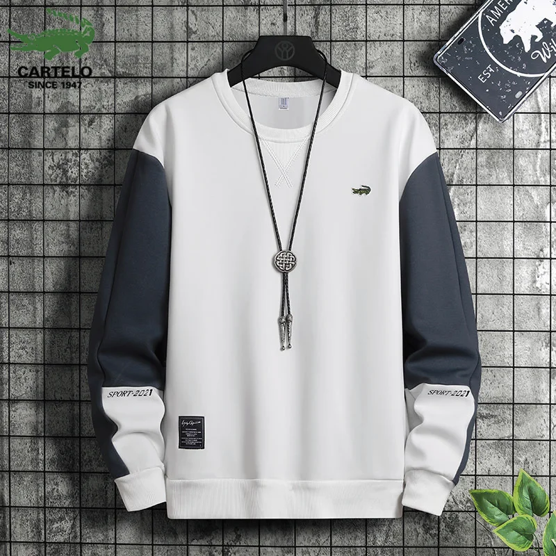 CARTELO Autumn and Winter Men's Round Neck Casual Sports Top Men's Knitted Pullover Men's Pullover Slim Fit Casual Top
CARTELO Autumn and Winter Men's Round Neck Casual Sports Top Men's Knitted Pullover Men's Pullover Slim Fit Casual Top