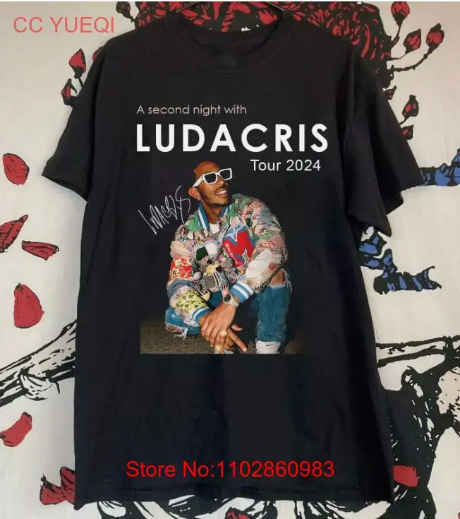 Новый Ludacris TOUR Second Night 2024 подарок для фанатов рубашка унисекс S-5XL LM01_05