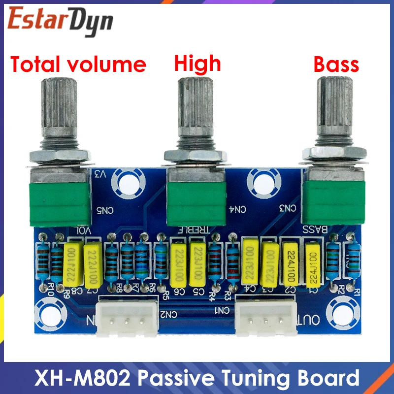 XH-M802 Amplifier Board High and Low Voltage Mixer Tone Board Volume Control Subwoofer PCB Adjustment Amplificador
XH-M802 Amplifier Board High and Low Voltage Mixer Tone Board Volume Control Subwoofer PCB Adjustment Amplificador