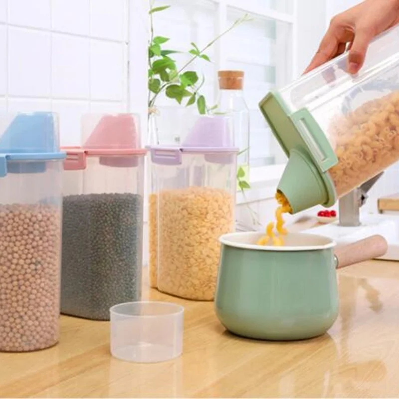 2.5L Capacity Pet Food Organizer Plastic Storage Container Measuring Cup Pour Spout Seal Buckle Dog Cat Grain Dispenser Tank
2.5L Capacity Pet Food Organizer Plastic Storage Container Measuring Cup Pour Spout Seal Buckle Dog Cat Grain Dispenser Tank