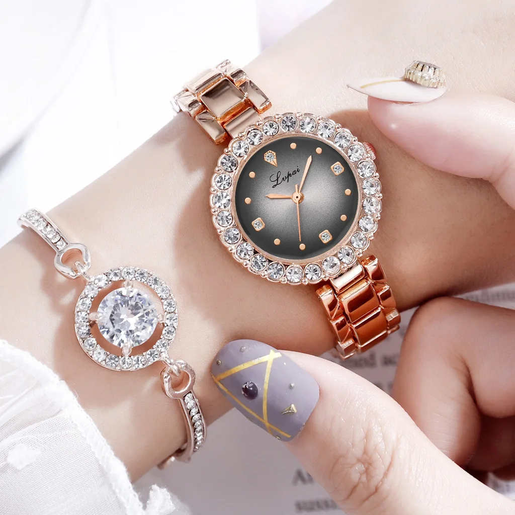 Fashion GENEVA Women Quartz Watch Luxury Brand Diamond Ladies Wristwatches Rose Gold Rhinestone Watches Relojes Mujer Clock
Fashion GENEVA Women Quartz Watch Luxury Brand Diamond Ladies Wristwatches Rose Gold Rhinestone Watches Relojes Mujer Clock