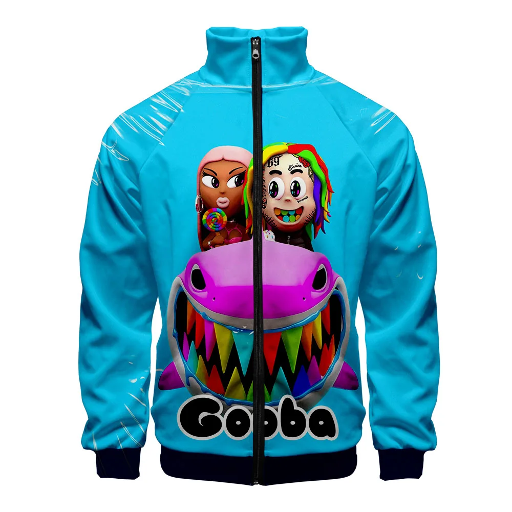 Harajuku Popular Novelty 6IX9INE 3D Print Zipper Raglan Jacket Windbreaker Men/Boys Comfortable Stand Collar Jackets Coats
Harajuku Popular Novelty 6IX9INE 3D Print Zipper Raglan Jacket Windbreaker Men/Boys Comfortable Stand Collar Jackets Coats