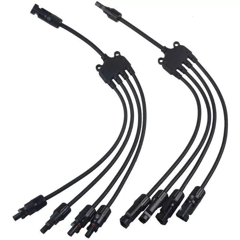 1Pairs 1 To 4 Solar Cable Connector Solar Panels Parallel Connection Terminal Waterproof Solar System Accessories
1Pairs 1 To 4 Solar Cable Connector Solar Panels Parallel Connection Terminal Waterproof Solar System Accessories