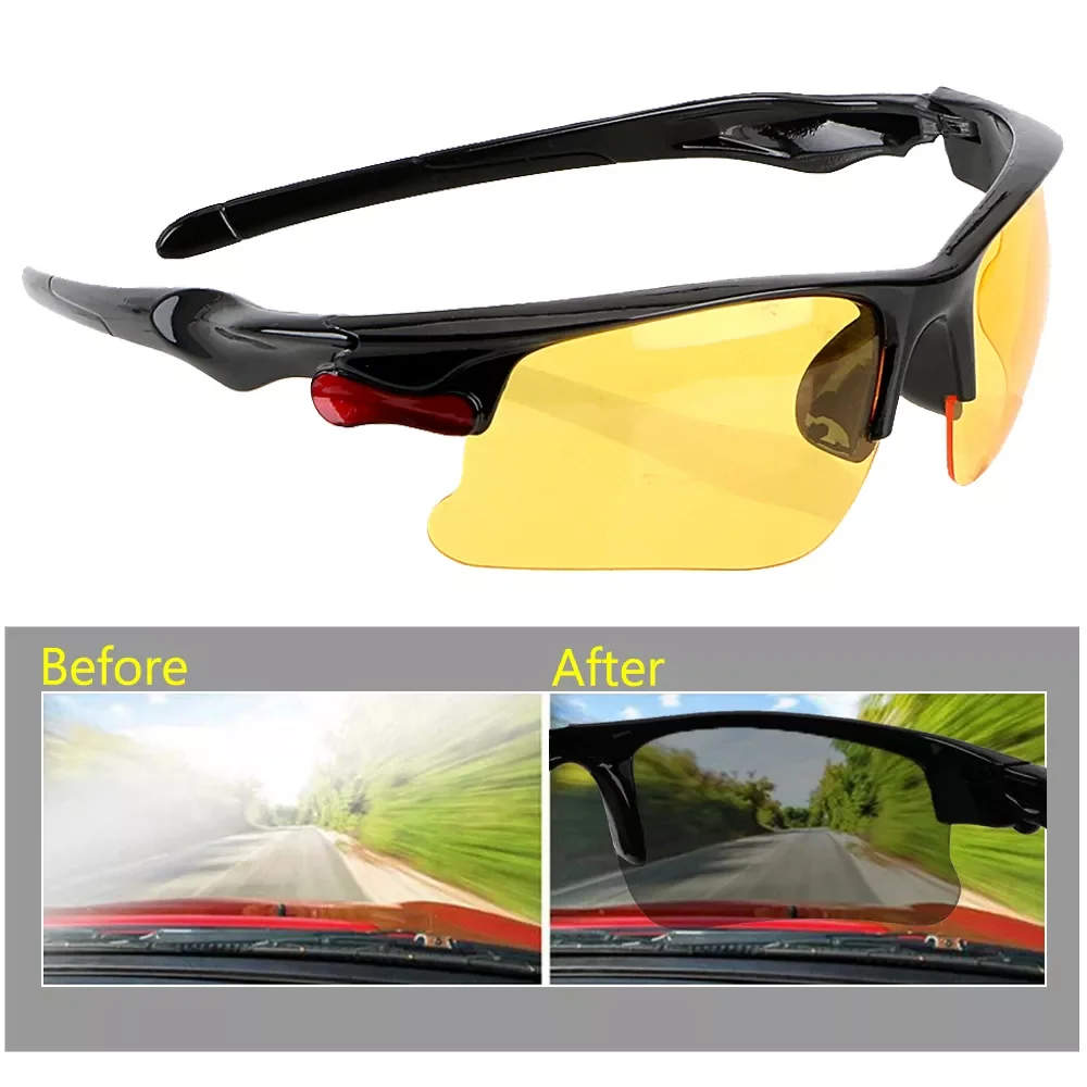 Vision Drivers Goggles Protective Gears Sunglasses Anti Glare Driving Glasses Night-Vision Glasses Car Styling
Vision Drivers Goggles Protective Gears Sunglasses Anti Glare Driving Glasses Night-Vision Glasses Car Styling