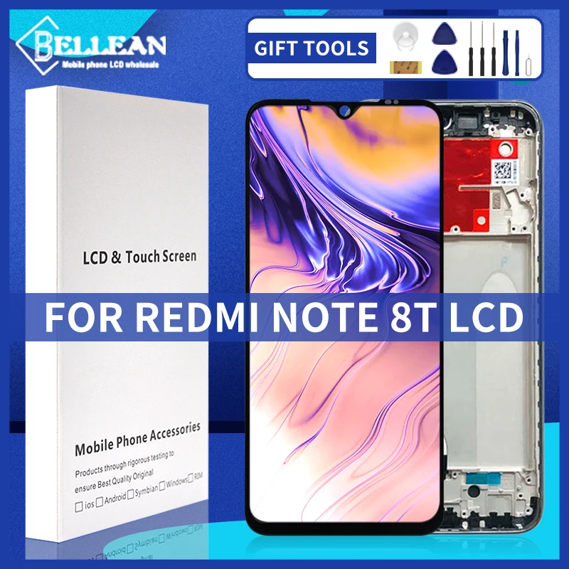 ЖК-дисплей 6,3 ''для Xiaomi Redmi Note 8T с сенсорным экраном и дигитайзером в сборе
ЖК-дисплей 6,3 ''для Xiaomi Redmi Note 8T с сенсорным экраном и дигитайзером в сборе