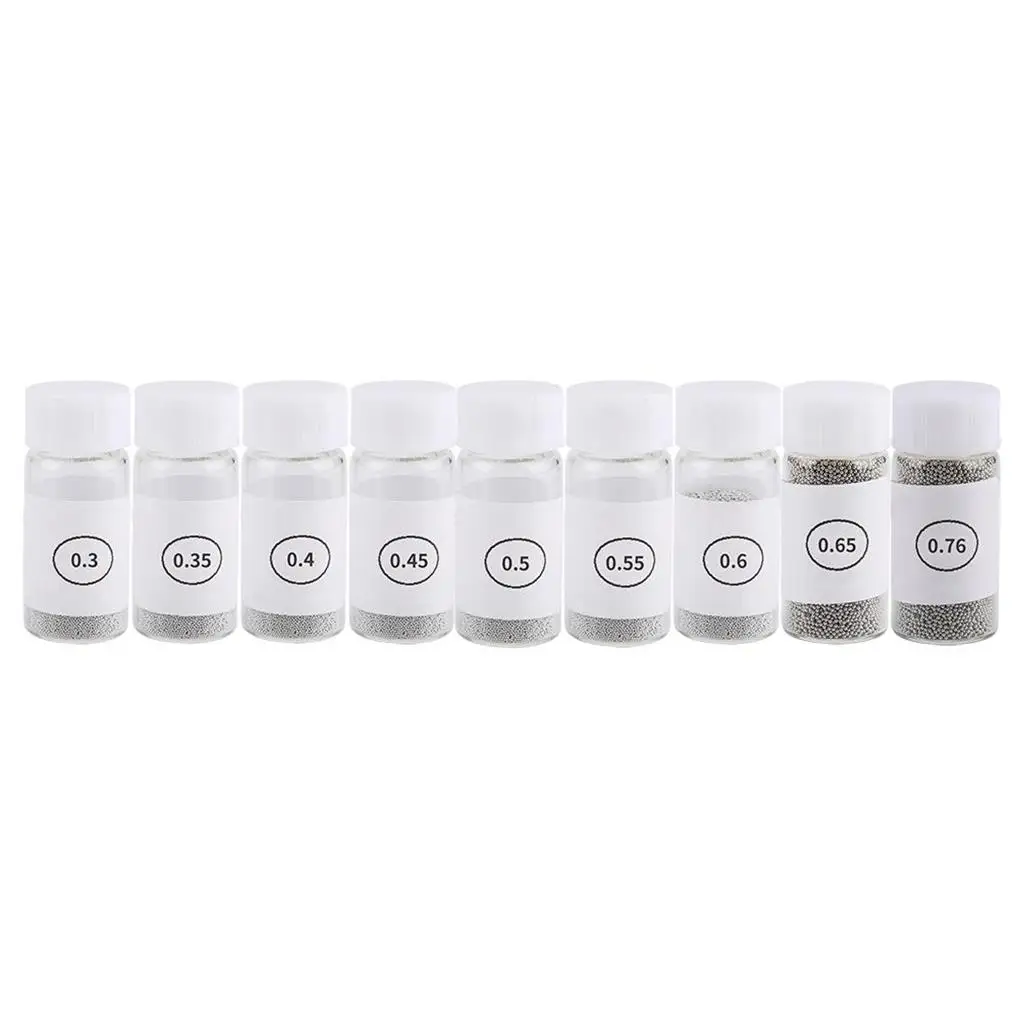 BGA Solder Ball Lead-free Reballing Soldering PCB Heat Universal Stencil Balls (0.3mm-0.76mm)
BGA Solder Ball Lead-free Reballing Soldering PCB Heat Universal Stencil Balls (0.3mm-0.76mm)