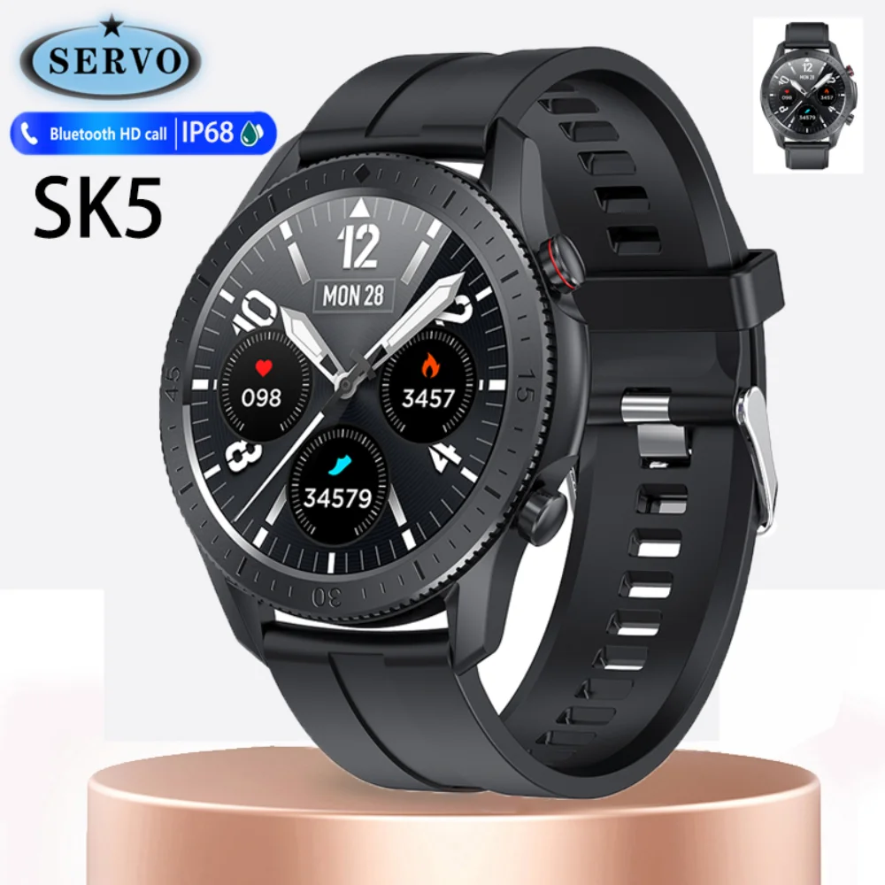 2023 New Watch SK5 Smart Watch Men Waterproof Sport Fitness Tracker Bluetooth Call Smartwatch Man For Android IOS
2023 New Watch SK5 Smart Watch Men Waterproof Sport Fitness Tracker Bluetooth Call Smartwatch Man For Android IOS