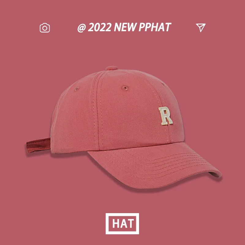 Hat All Seasons Sunscreen Travel Sunshade Hat Tide Fashion Student Sticker Letter R Young Baseball Cap for Men and Women
Hat All Seasons Sunscreen Travel Sunshade Hat Tide Fashion Student Sticker Letter R Young Baseball Cap for Men and Women