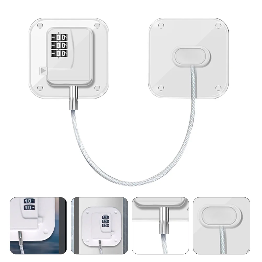 Cabinet Safety Locks Refrigerator Fridge Code Protection File White Plastic Square Child
Cabinet Safety Locks Refrigerator Fridge Code Protection File White Plastic Square Child