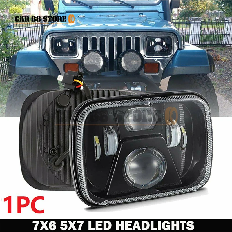 1 Set New 100W 5x7 Inch Led Headlights Led Sealed Beam Headlamp Waterproof For Jeep YJ Cherokee XJ H5054 H6054LL 6052 6053
1 Set New 100W 5x7 Inch Led Headlights Led Sealed Beam Headlamp Waterproof For Jeep YJ Cherokee XJ H5054 H6054LL 6052 6053