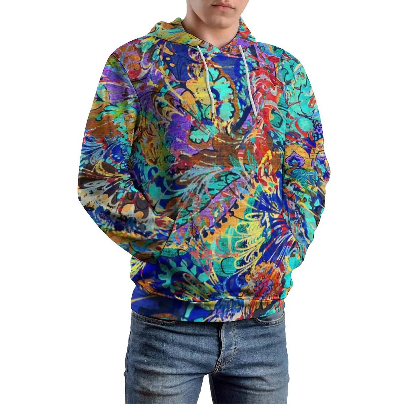 Vintage Floral Casual Hoodies Men Colorful Print Harajuku Graphic Sweatshirts Long-Sleeve Street Style Oversized Hoodie Gift
Vintage Floral Casual Hoodies Men Colorful Print Harajuku Graphic Sweatshirts Long-Sleeve Street Style Oversized Hoodie Gift