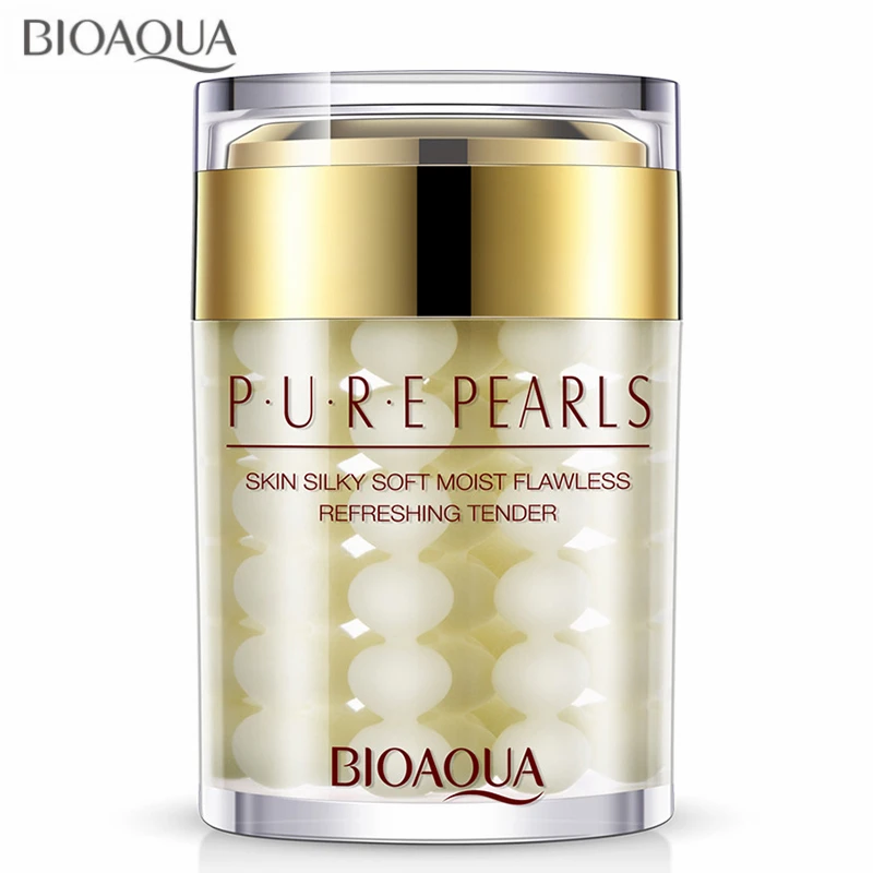 BIOAQUA Pure Pearls Face Cream Hyaluronic Acid Deep Nourishing Skin Care Ha Whitening Moisturizing Anti Wrinkles Day Cream 60g R
BIOAQUA Pure Pearls Face Cream Hyaluronic Acid Deep Nourishing Skin Care Ha Whitening Moisturizing Anti Wrinkles Day Cream 60g R