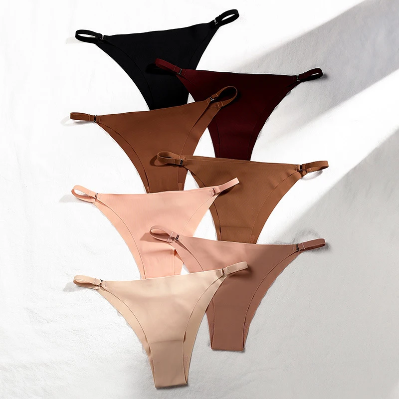 Women Sexy Low Waist Briefs Ice Silk Seamless Panties Underwear Thin Belt Underpants Comfortable Feamle Intimates Lingerie New
Women Sexy Low Waist Briefs Ice Silk Seamless Panties Underwear Thin Belt Underpants Comfortable Feamle Intimates Lingerie New
