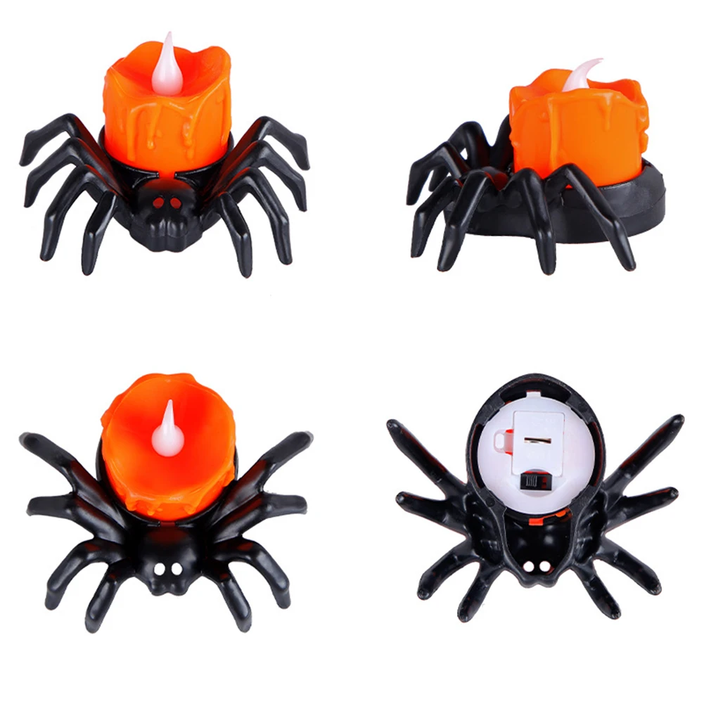 Halloween Decor Halloween Candles LED Spider Lights 12pcs 9x7.5x4cm Amazing Desktop Decoration Orange Light Plastic
Halloween Decor Halloween Candles LED Spider Lights 12pcs 9x7.5x4cm Amazing Desktop Decoration Orange Light Plastic